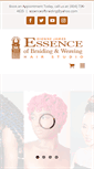 Mobile Screenshot of essenceofbraiding.com