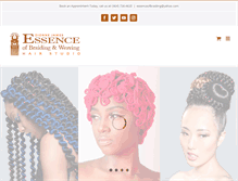 Tablet Screenshot of essenceofbraiding.com